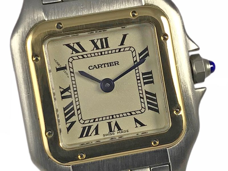 RELOJ Cartier Panthere Quartz Yellow Gold & Steel - ref. 1057917 - Imagen 10