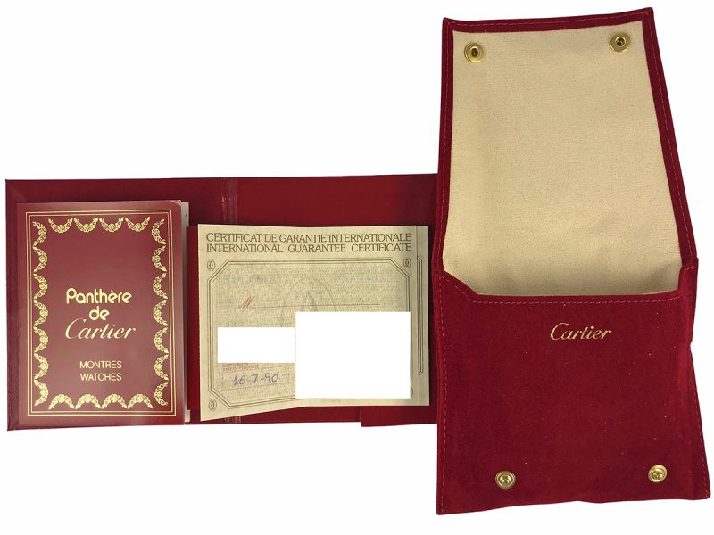RELOJ Cartier Panthere Quartz Yellow Gold & Steel - ref. 1057917 - Imagen 12