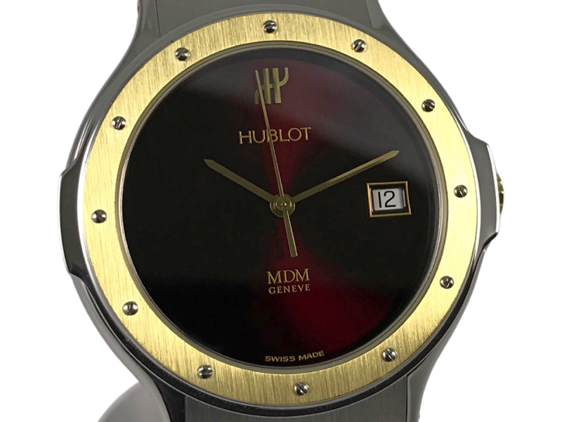 RELOJ Hublot Classic MDM Burdeos Dial - ref. 1523.2 - Imagen 12