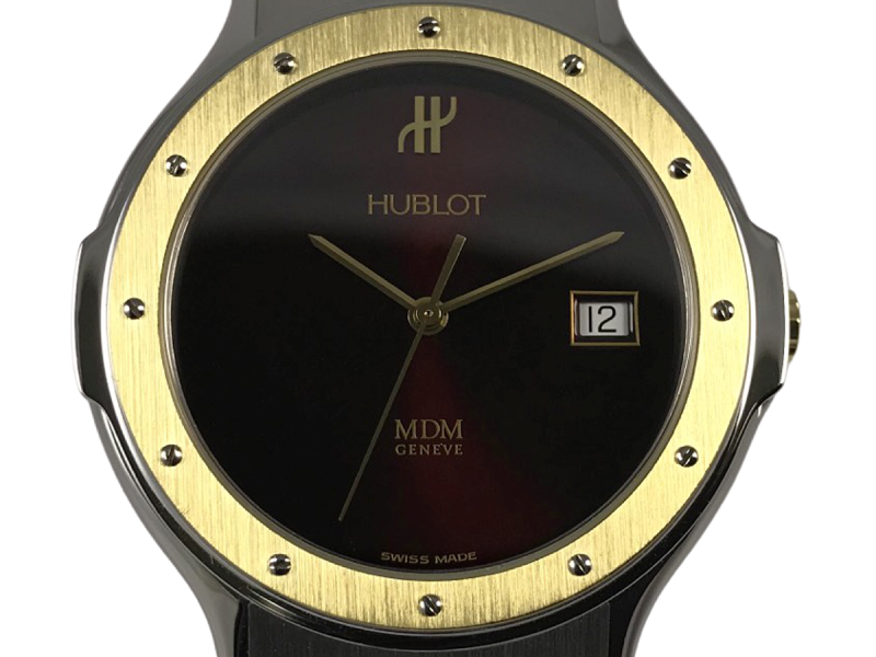 RELOJ Hublot Classic MDM Burdeos Dial - ref. 1523.2 - Imagen 11