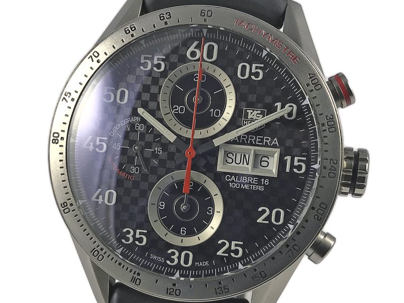 RELOJ TAG Heuer Carrera Chrono Carbon Dial - ref. CV2A80