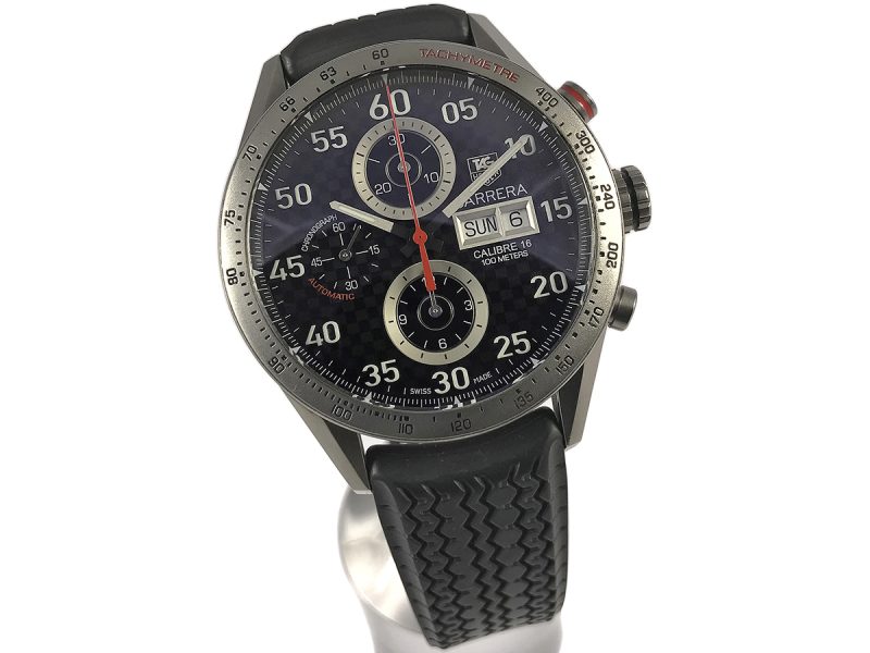 RELOJ TAG Heuer Carrera Chrono Carbon Dial - ref. CV2A80 - Imagen 7
