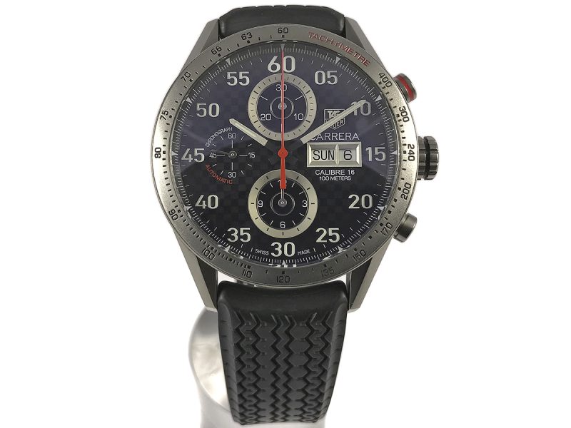 RELOJ TAG Heuer Carrera Chrono Carbon Dial - ref. CV2A80 - Imagen 8