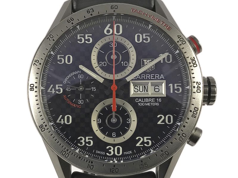 RELOJ TAG Heuer Carrera Chrono Carbon Dial - ref. CV2A80 - Imagen 12