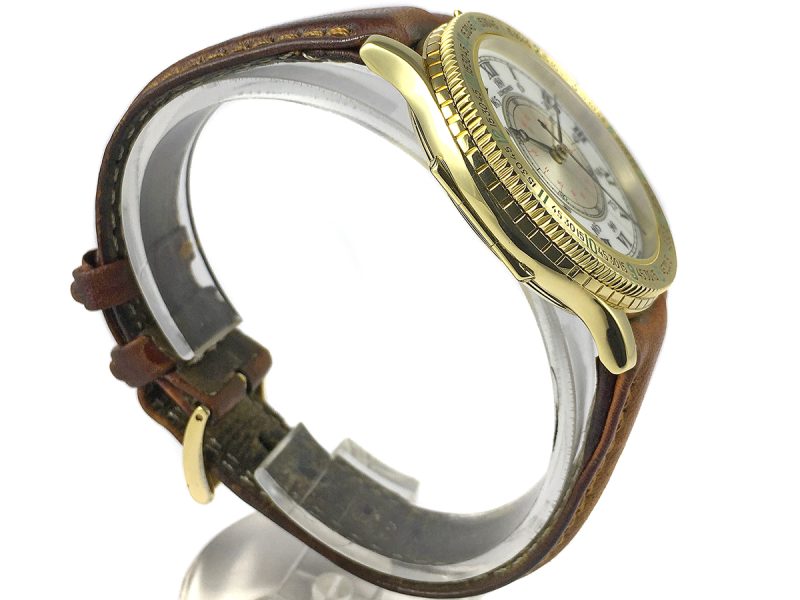 RELOJ Longines Lindberg Hour Angle Yellow Gold - ref. 989.5216 - Imagen 3