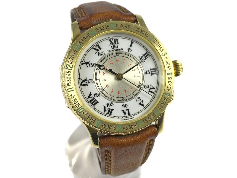 RELOJ Longines Lindberg Hour Angle Yellow Gold - ref. 989.5216 - Imagen 10
