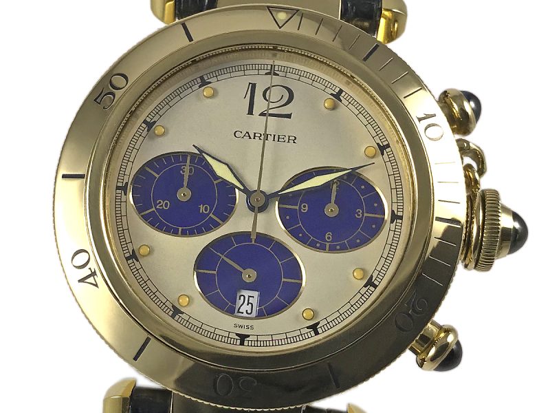 RELOJ Cartier Pasha Chronograph Yellow Gold - ref. 30009