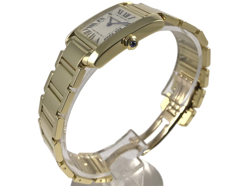 RELOJ Cartier Tank Francaise Yellow Gold - ref. 1821 - Imagen 2
