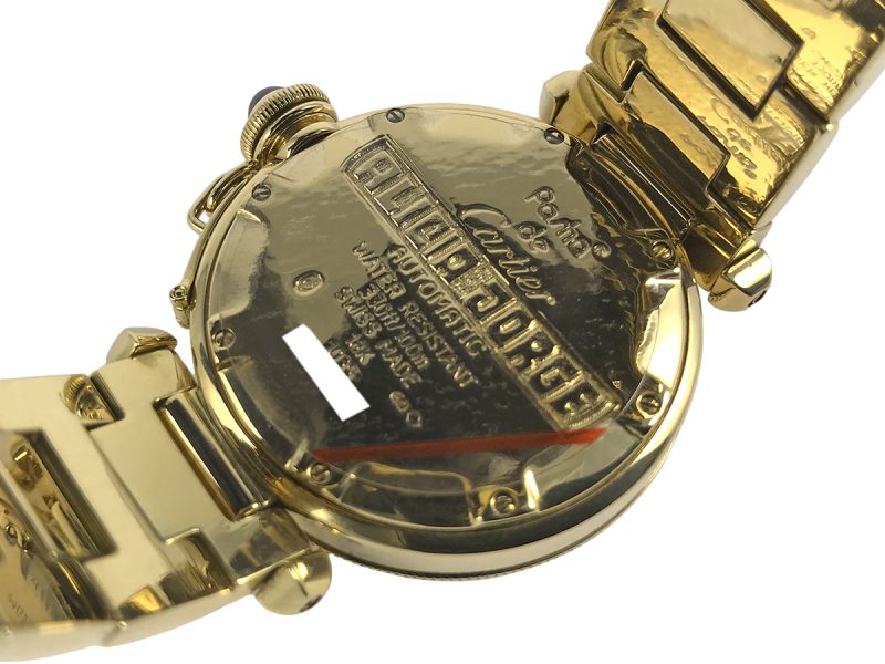 RELOJ Cartier Pasha Lady Yellow Gold - ref. 1035 - Imagen 4