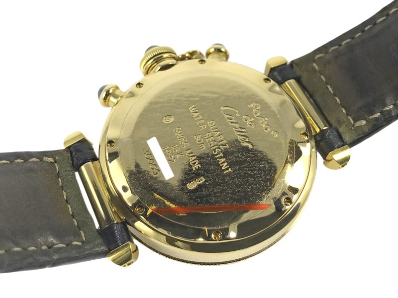 RELOJ Cartier Pasha Chronograph Yellow Gold - ref. 30009 - Imagen 4