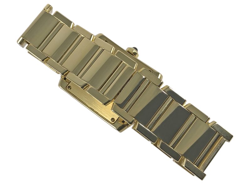 RELOJ Cartier Tank Francaise Yellow Gold - ref. 1821 - Imagen 5