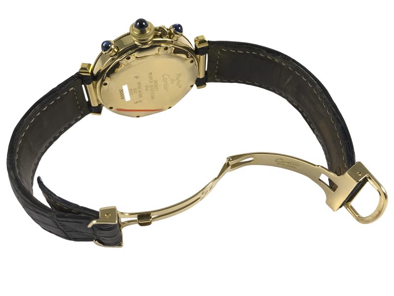 RELOJ Cartier Pasha Chronograph Yellow Gold - ref. 30009 - Imagen 6