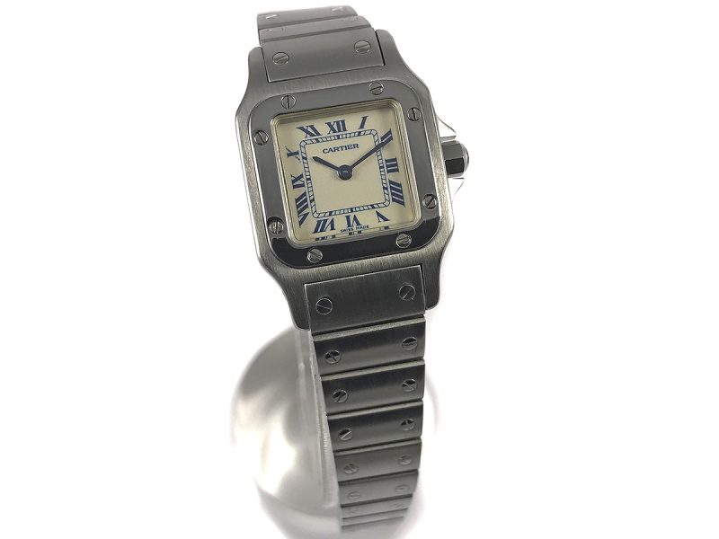 RELOJ Cartier Santos Galbee Lady - ref. 1565 - Imagen 7