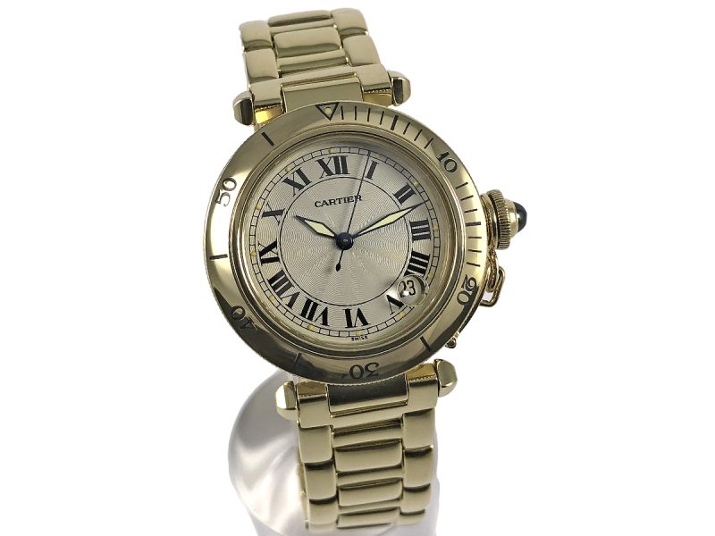 RELOJ Cartier Pasha Lady Yellow Gold - ref. 1035 - Imagen 7
