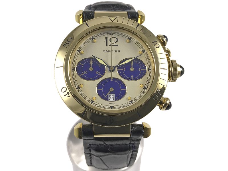 RELOJ Cartier Pasha Chronograph Yellow Gold - ref. 30009 - Imagen 8