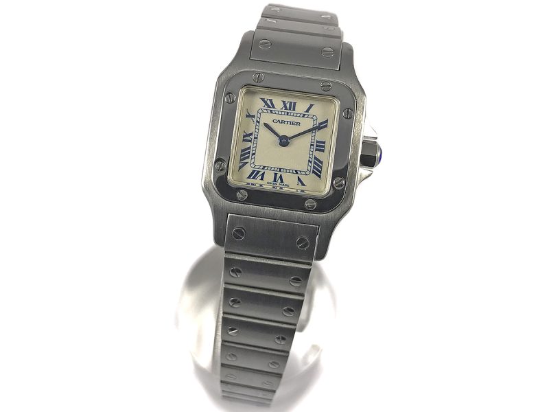 RELOJ Cartier Santos Galbee Lady - ref. 1565 - Imagen 9