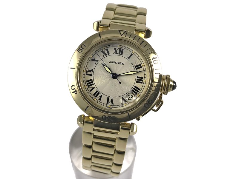 RELOJ Cartier Pasha Lady Yellow Gold - ref. 1035 - Imagen 9