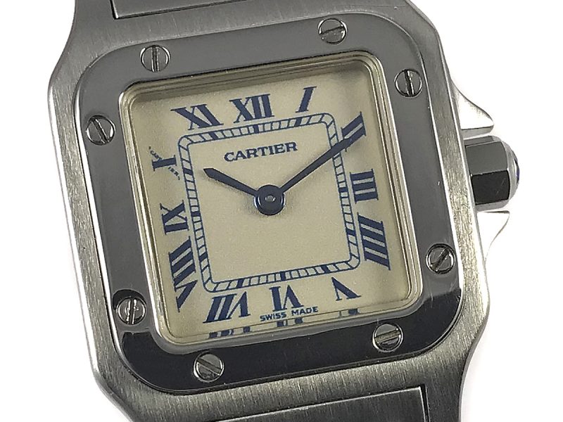 RELOJ Cartier Santos Galbee Lady - ref. 1565 - Imagen 10