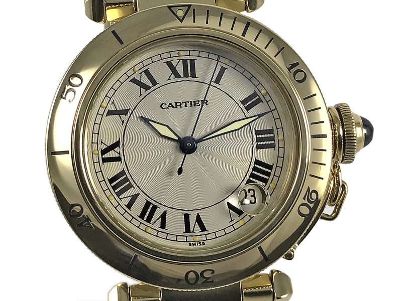 RELOJ Cartier Pasha Lady Yellow Gold - ref. 1035 - Imagen 10