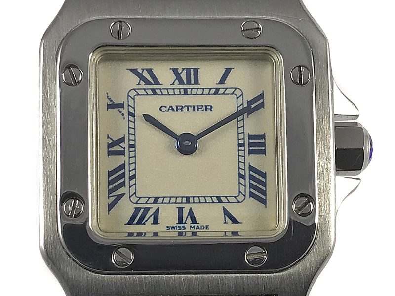 RELOJ Cartier Santos Galbee Lady - ref. 1565 - Imagen 11