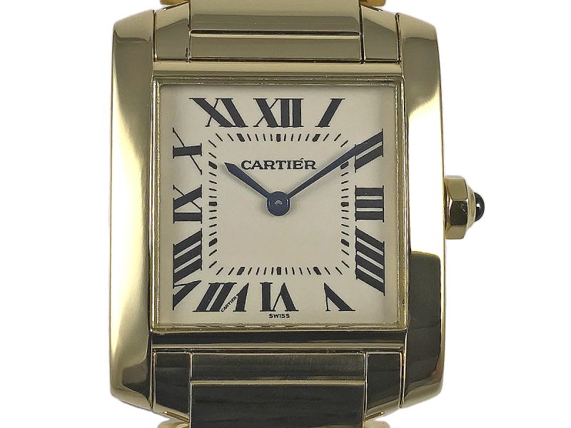 RELOJ Cartier Tank Francaise Yellow Gold - ref. 1821 - Imagen 11
