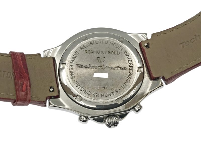 RELOJ TechnoMarine Diva 18K White Gold & Diamonds - ref. DTWW - Imagen 4