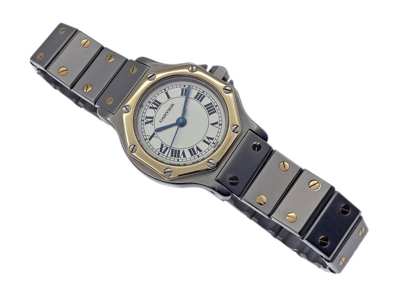 RELOJ Cartier Santos Octagon Lady - ref. 0907 - Imagen 10