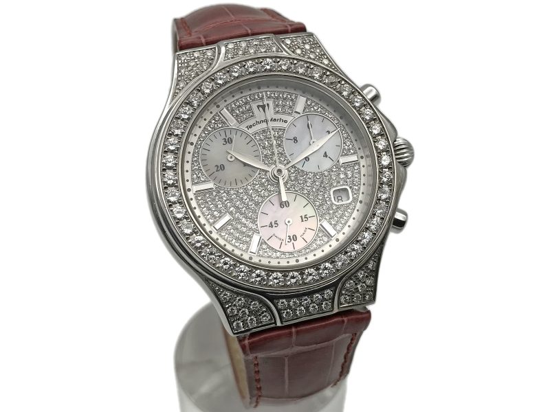 RELOJ TechnoMarine Diva 18K White Gold & Diamonds - ref. DTWW - Imagen 12
