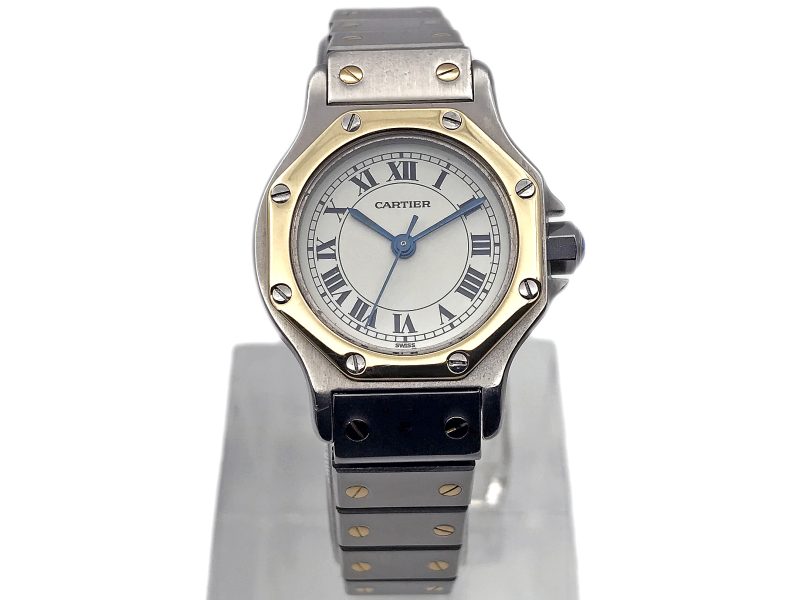 RELOJ Cartier Santos Octagon Lady - ref. 0907 - Imagen 12