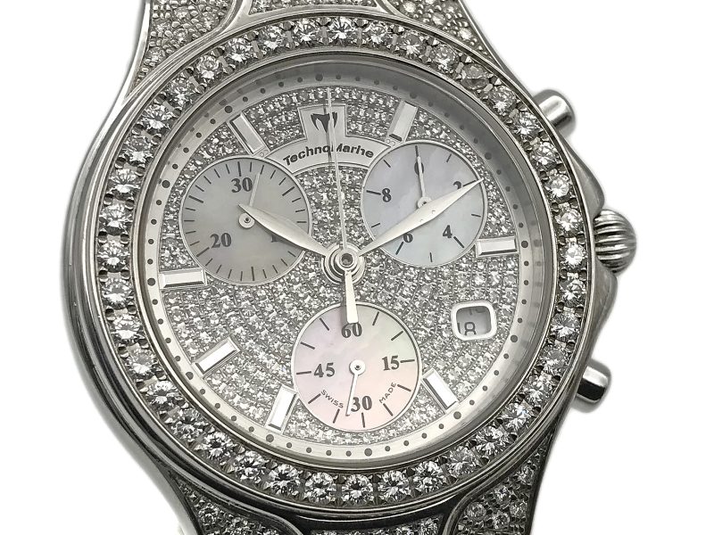 RELOJ TechnoMarine Diva 18K White Gold & Diamonds - ref. DTWW - Imagen 13