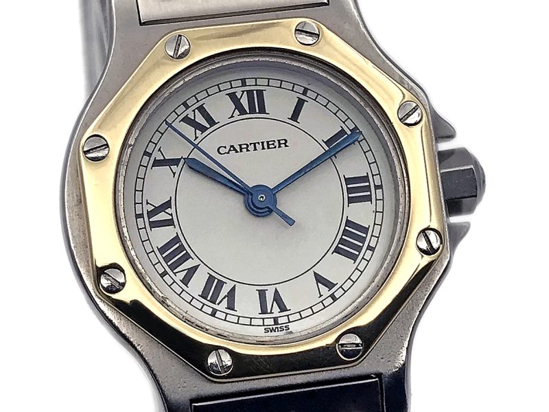 RELOJ Cartier Santos Octagon Lady - ref. 0907 - Imagen 14