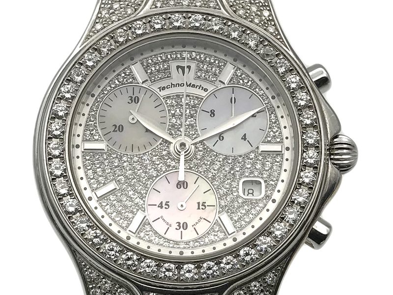 RELOJ TechnoMarine Diva 18K White Gold & Diamonds - ref. DTWW - Imagen 14