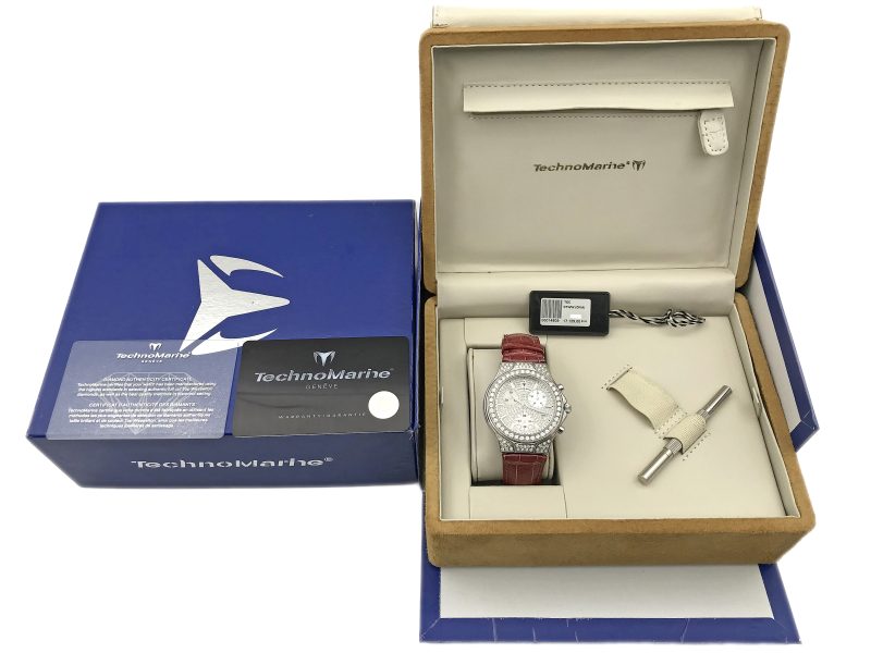 RELOJ TechnoMarine Diva 18K White Gold & Diamonds - ref. DTWW - Imagen 15