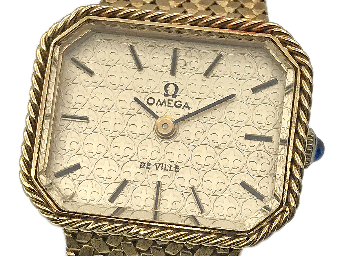 paralelo Puntero Ocho RELOJ Omega De Ville Emerald Ladies Yellow Gold - Entropia Watches - Compra  venta de relojes de segunda mano