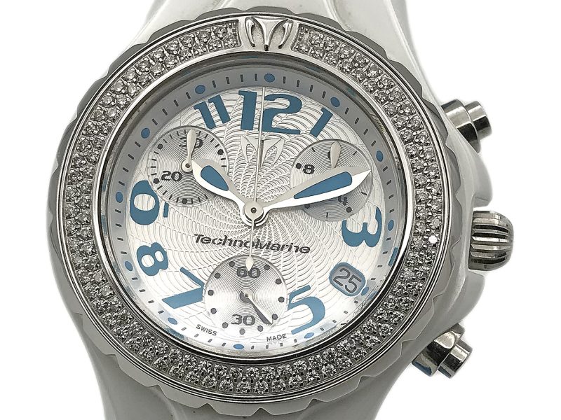 RELOJ TechnoMarine White Ceramic Diamonds - ref. DTC01