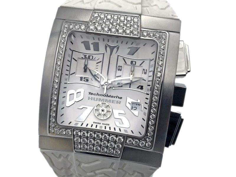 RELOJ TechnoMarine Hummer Steel & Diamonds - ref. DXSMSHW