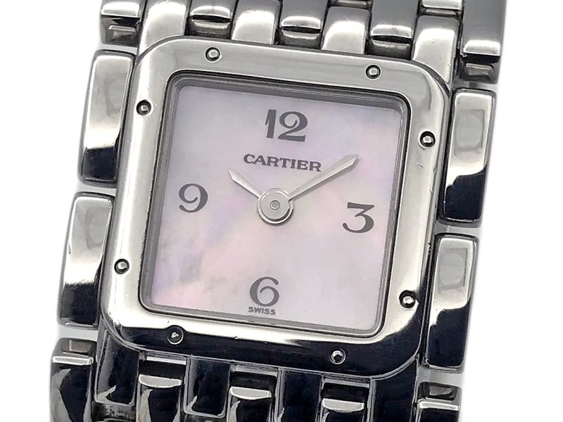 RELOJ Cartier Panthère Ruban Mop Dial Quartz Ladies - ref. 2420