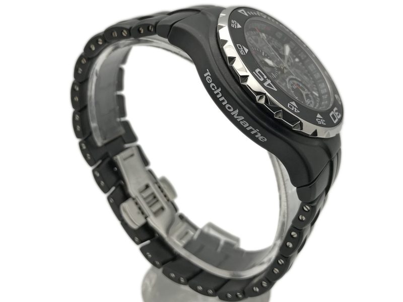 RELOJ TechnoMarine MoonSun Chrono Black - ref. TMYCB02CM - Imagen 3