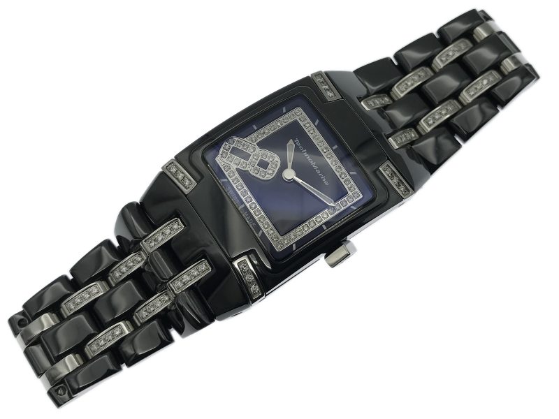 RELOJ TechnoMarine Black Snow Bracelet Diamonds - ref. 308001 - Imagen 9