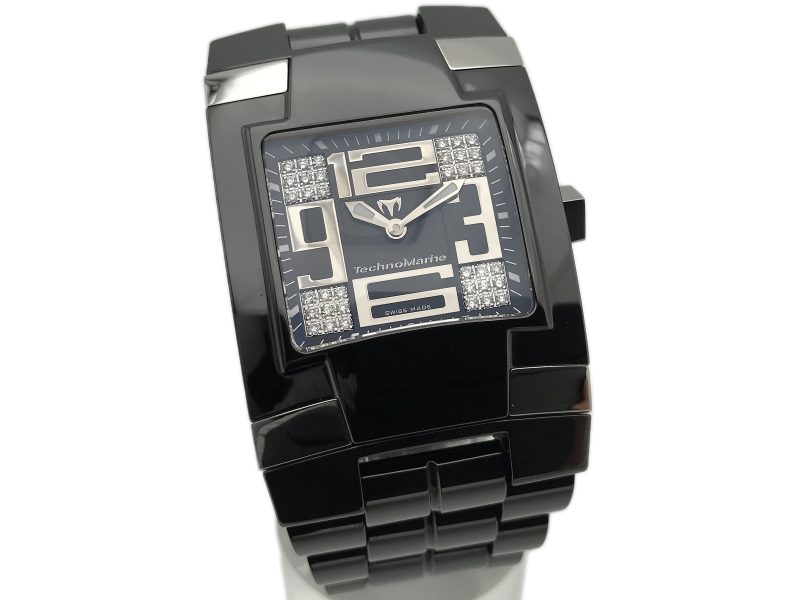 RELOJ TechnoMarine Black Snow Diamonds Dial - ref. SQCB02C - Imagen 10