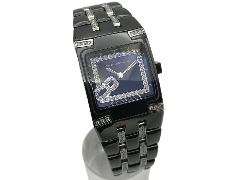 RELOJ TechnoMarine Black Snow Bracelet Diamonds - ref. 308001 - Imagen 11
