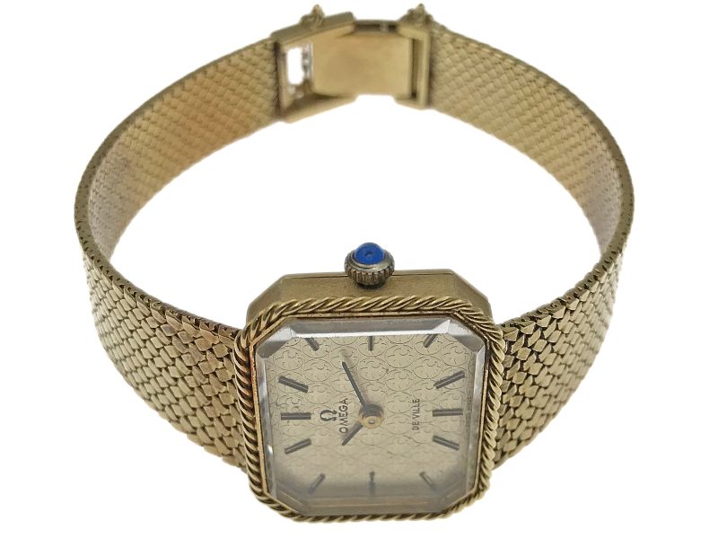 RELOJ Omega De Ville Emerald Ladies Yellow Gold - Imagen 11