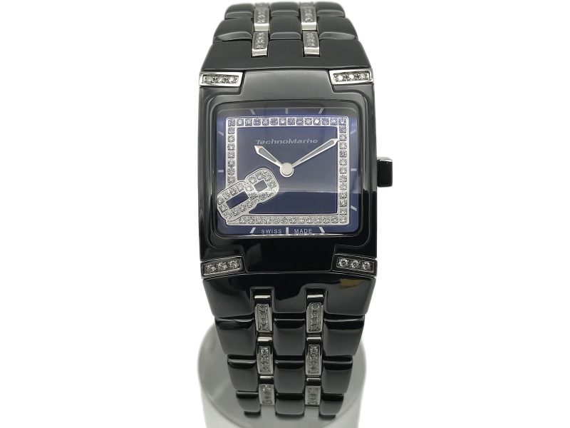 RELOJ TechnoMarine Black Snow Bracelet Diamonds - ref. 308001 - Imagen 12