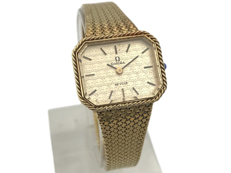 RELOJ Omega De Ville Emerald Ladies Yellow Gold - Imagen 12