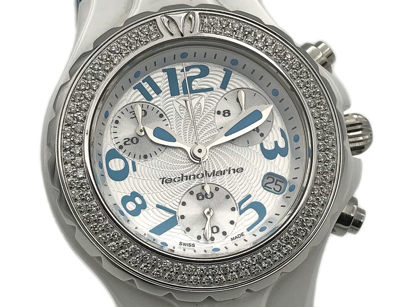 RELOJ TechnoMarine White Ceramic Diamonds - ref. DTC01 - Imagen 13