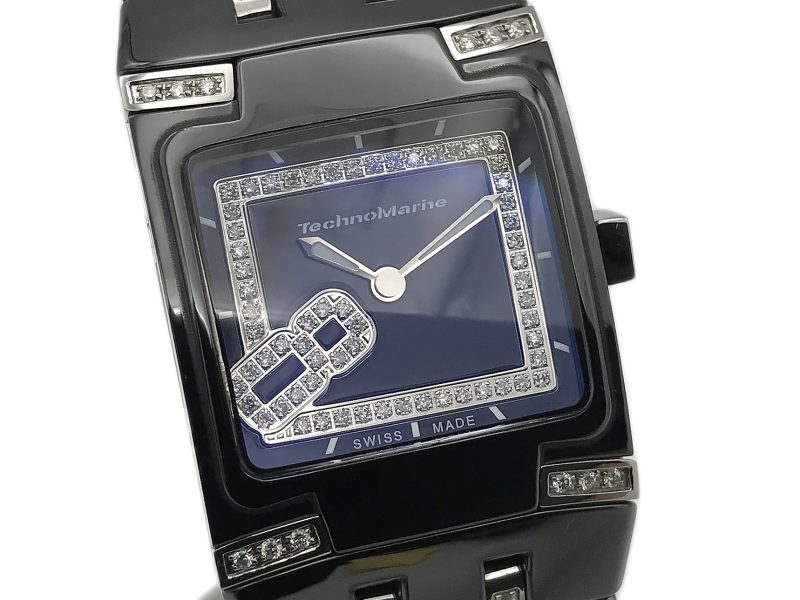 RELOJ TechnoMarine Black Snow Bracelet Diamonds - ref. 308001 - Imagen 14