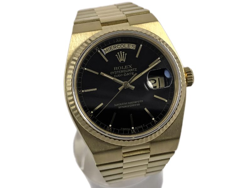 RELOJ Rolex Oysterquartz Day-Date Yellow Gold - ref. 19018N - Imagen 8