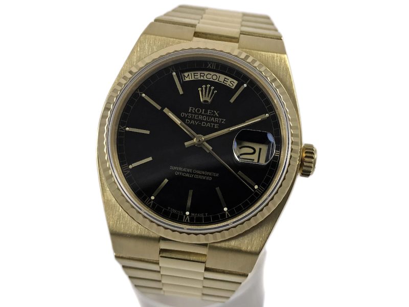 RELOJ Rolex Oysterquartz Day-Date Yellow Gold - ref. 19018N - Imagen 10