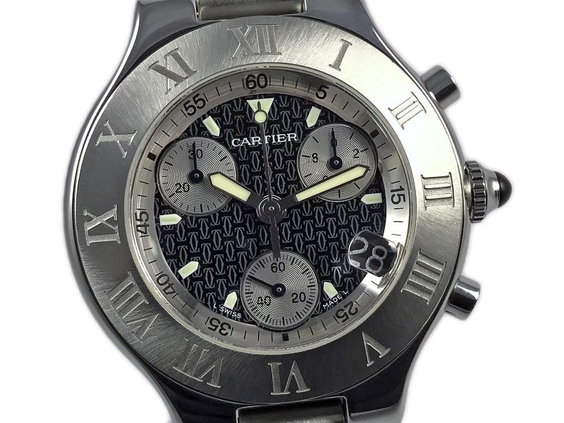 RELOJ Cartier Chronoscaph 21 - ref. 2424 - Imagen 10