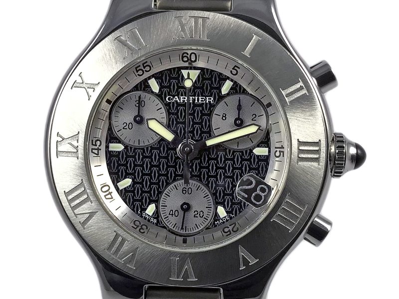 RELOJ Cartier Chronoscaph 21 - ref. 2424 - Imagen 11